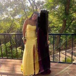 Sherri Hill Prom Dress 53373 Yellow
